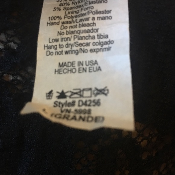 Sold❌❌❌New Lace Sexy Midi Black Dress - Picture 6 of 8